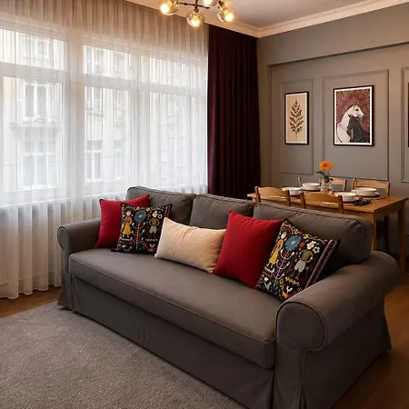 Designer - Ac - Walk To Taksim Apartamento